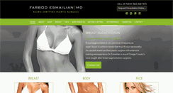 Desktop Screenshot of fecosmeticsurgery.com